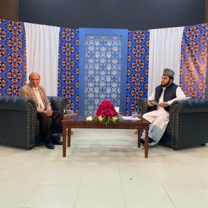 The program “Paigham Pakistan” was recorded at Emerson University Multan in collaboration with Pakistan Television Network.