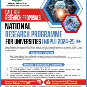 Call for Research Proposal