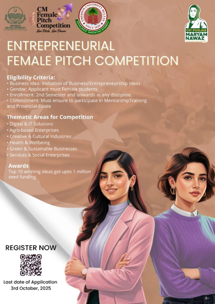 Entrepreneurial Female Pitch Competition