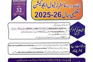 PEEF Master level Scholarship 25-26